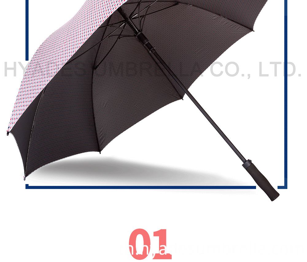 ร่มกอล์ฟเปิดอัตโนมัติร่มกันแดด - Auto Open Golf Umbrella UV blocking-
